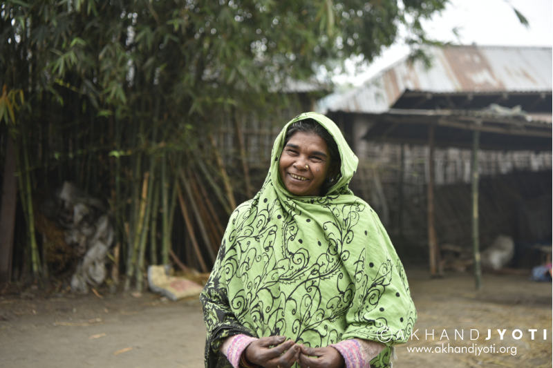 woman in rural bihar